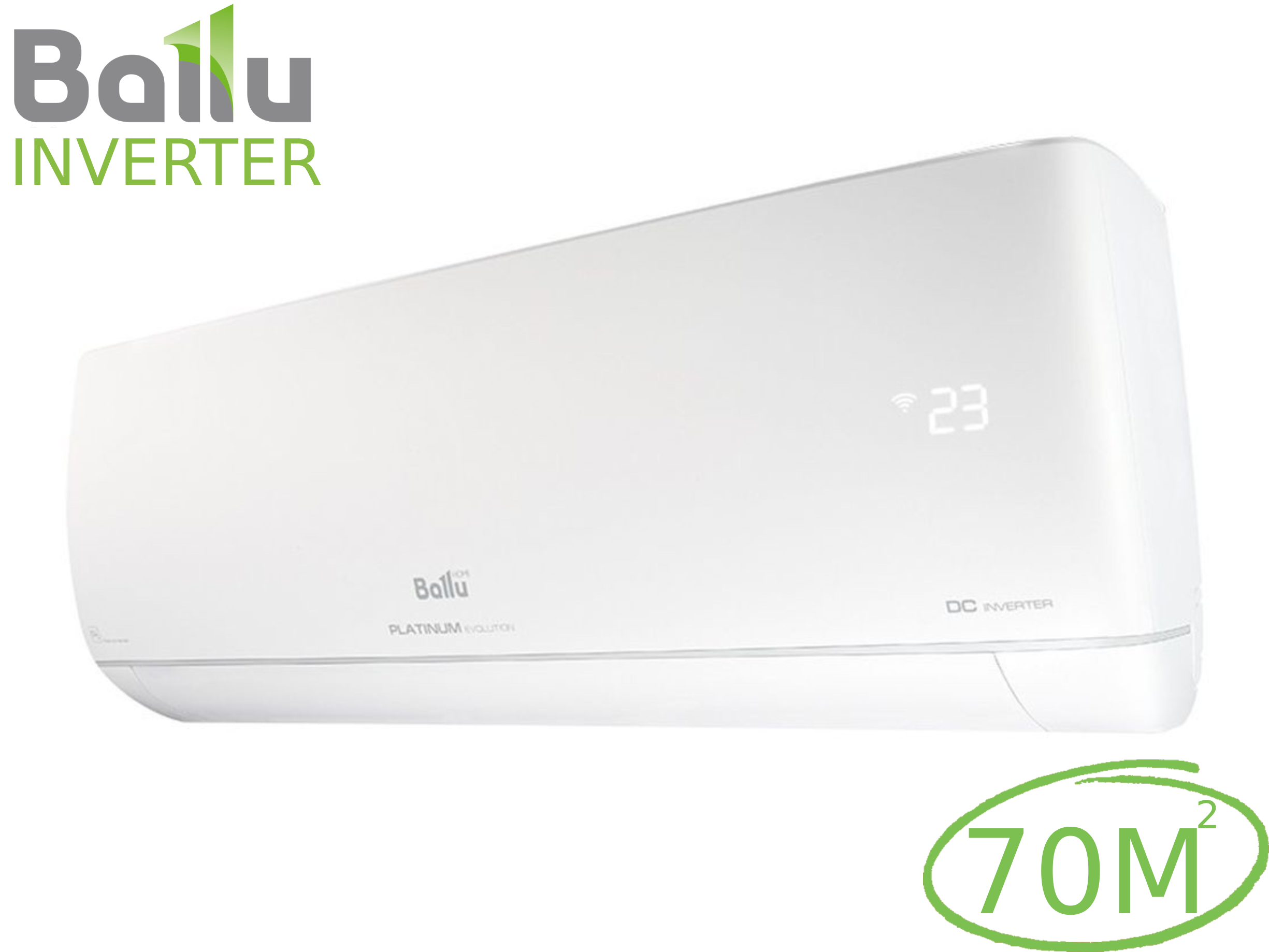 Сплит-система инверторного типа Ballu Platinum Evolution DC BSUI-24HN8_V4 комплект