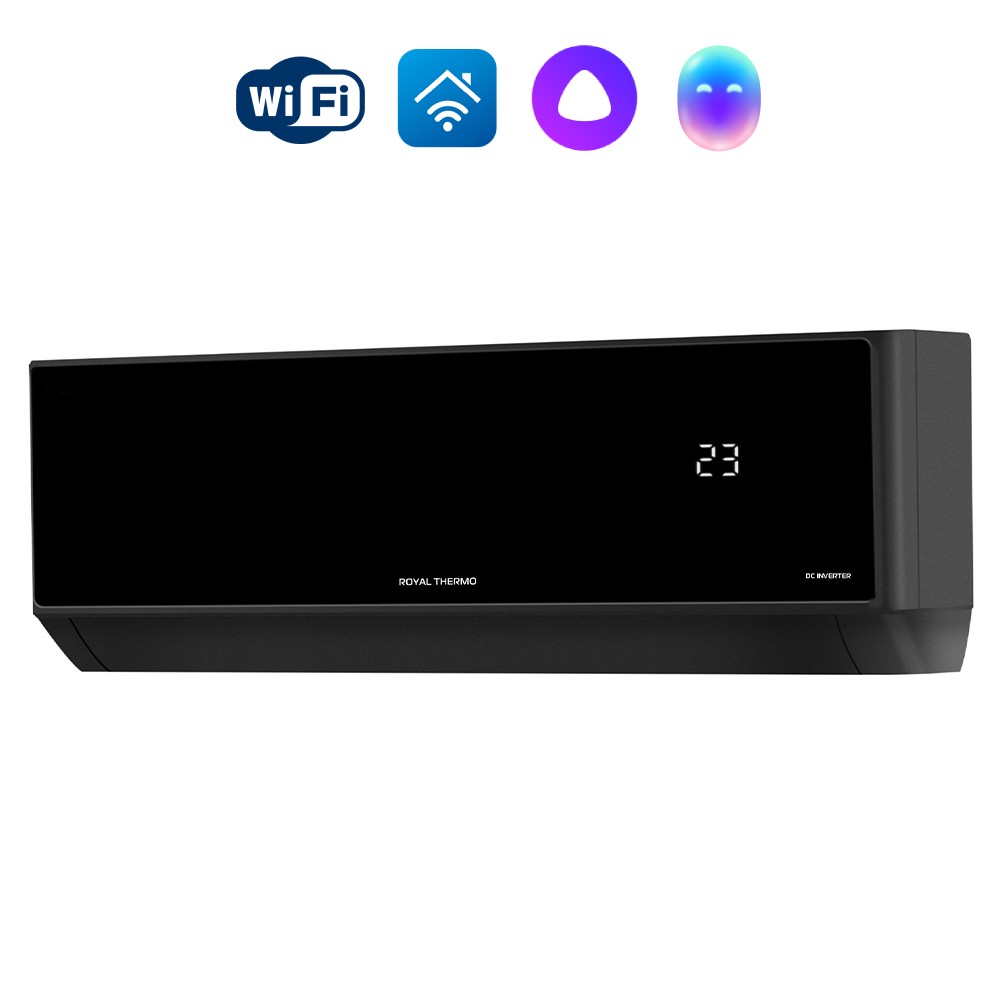 Сплит-система  ROYAL THERMO серии BAROCCO DC RTBI-09HN8/black комплект