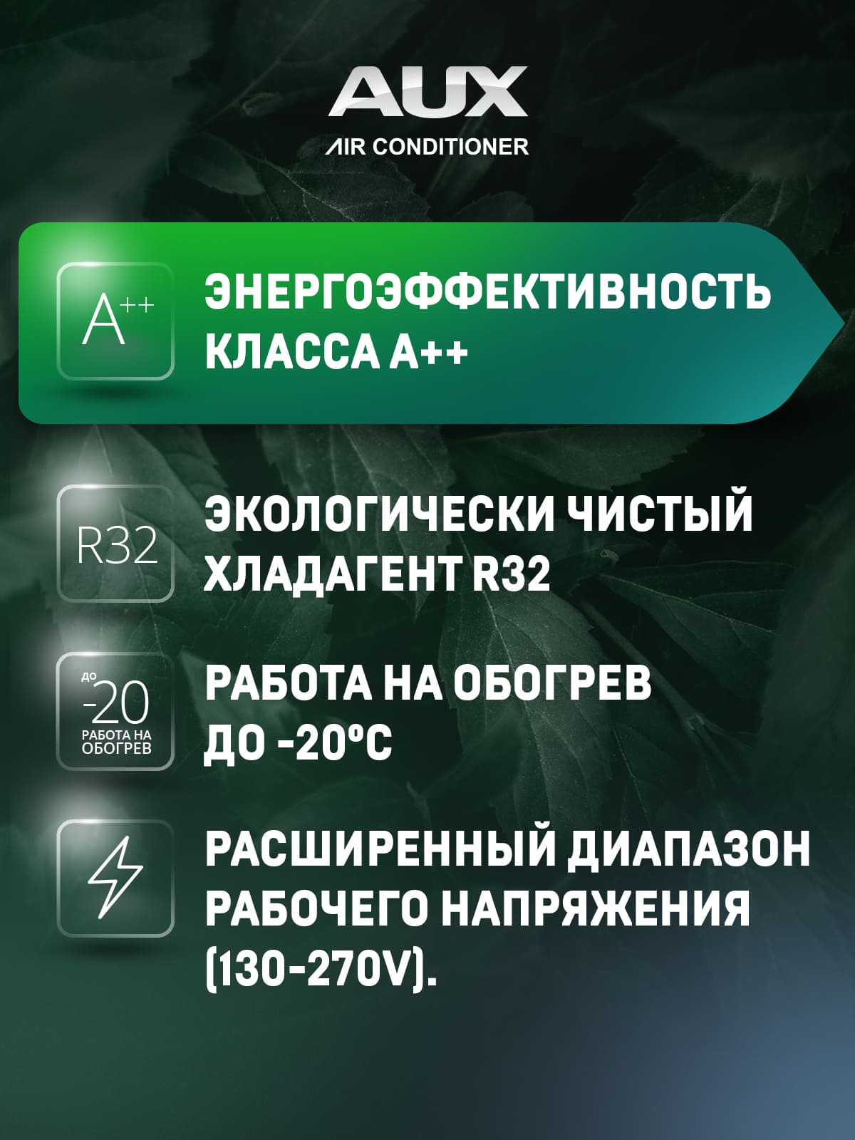 Сплит-система AUX серии Black Art Progressive ASW-H12A4/CС-R2DI Inverter комплект