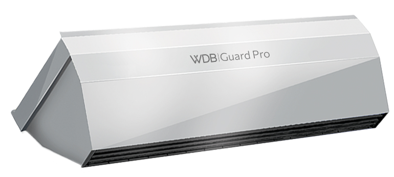 Воздушно-тепловая завеса с водяным нагревателем GUARD PRO 150W