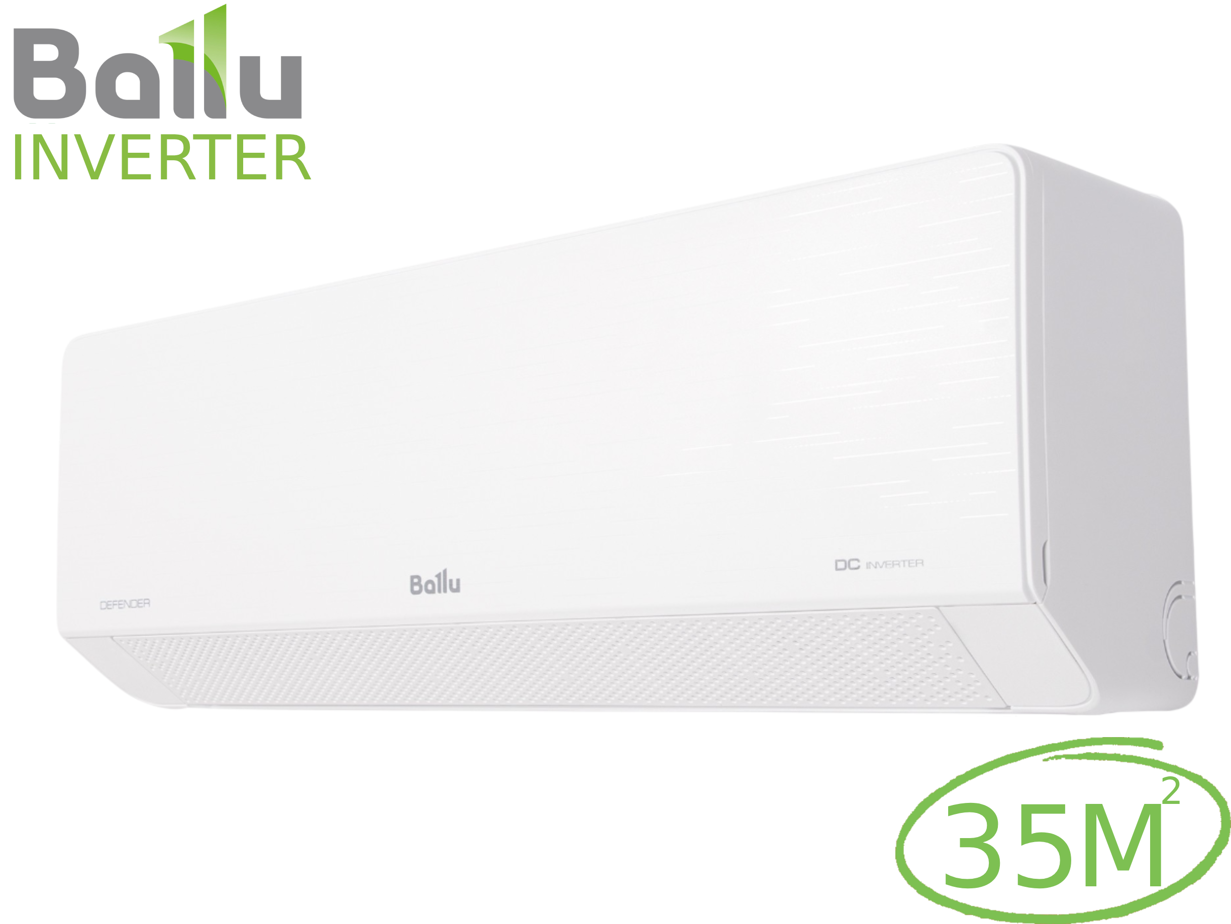 Сплит-система BALLU серии DEFENDER BSHI-12HN8 Inverter комплект