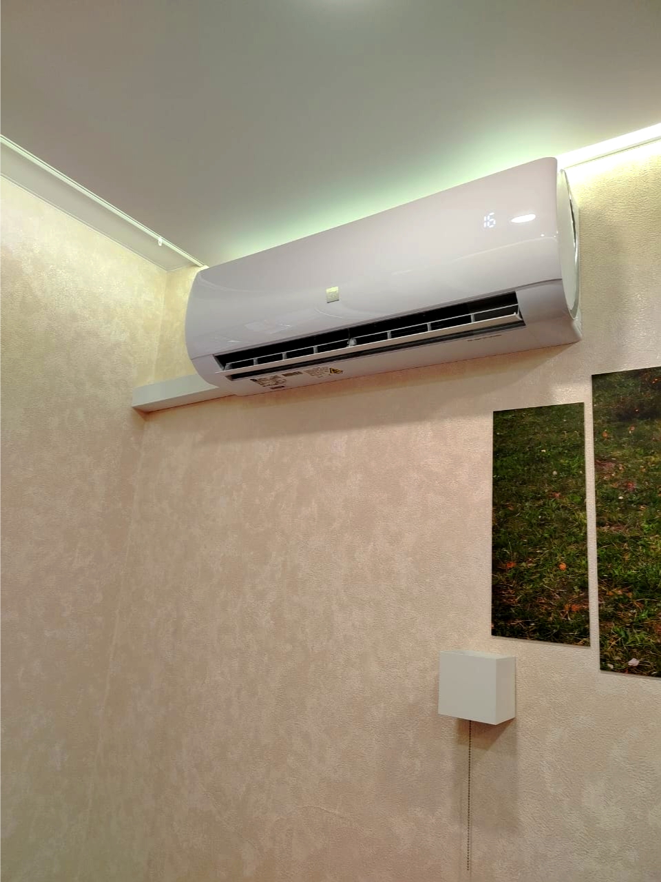 Установили клиенту кондиционер Euroklimat серии Futura Heat Pupm с тепловым насосом