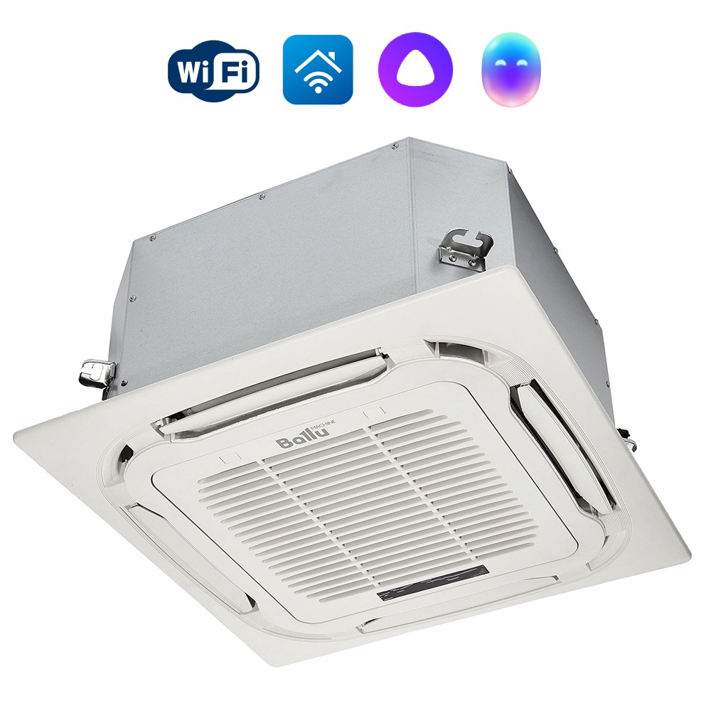 Сплит-система кассетного типа Ballu Machine серии Universal 3 BLC_C-12HN1_21Y (compact) комплект