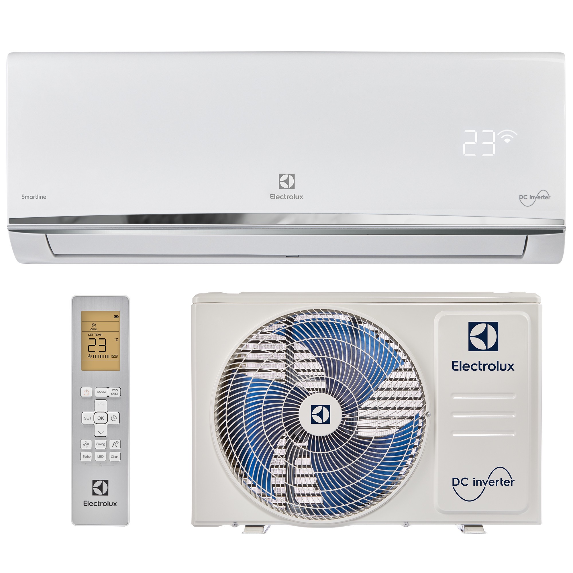Сплит-система инверторного типа Electrolux Smartline DC EACS/I-24HSM/N8_V2 комплект