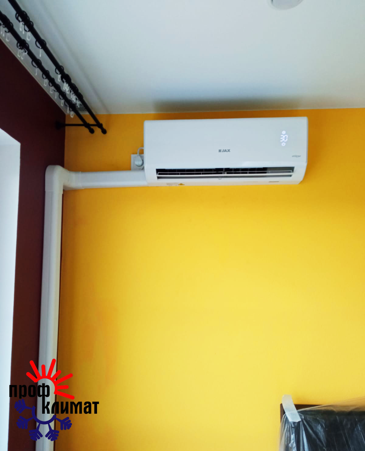 Установили клиенту кондиционер JAX Murray (cборка завод GREE)