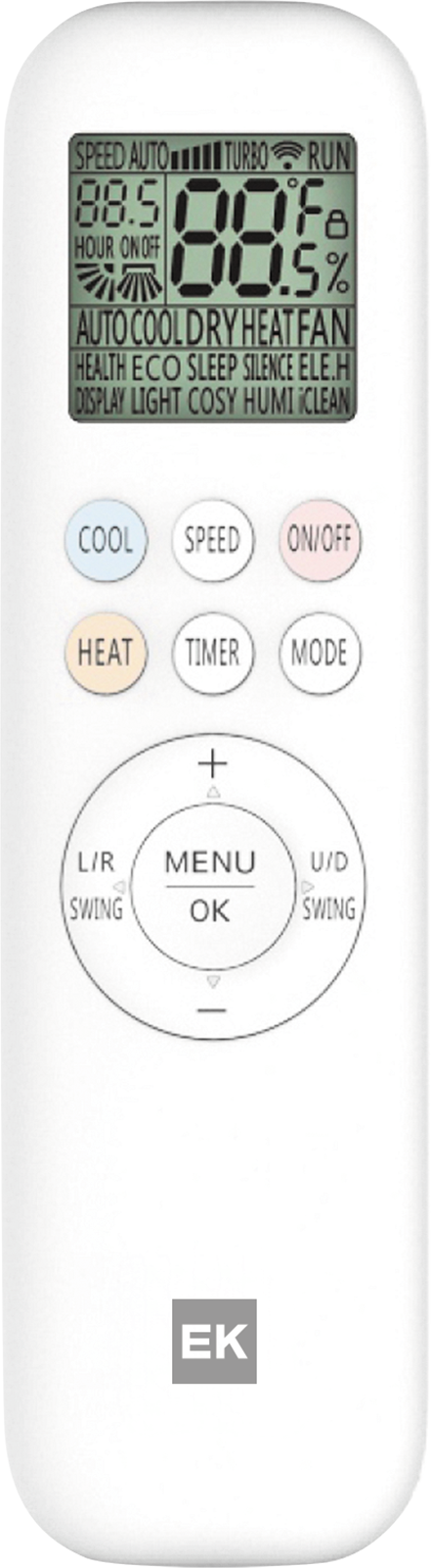 Сплит-система Euroklimat серии Bosco EKSB-35HN/EKOB-35HN комплект