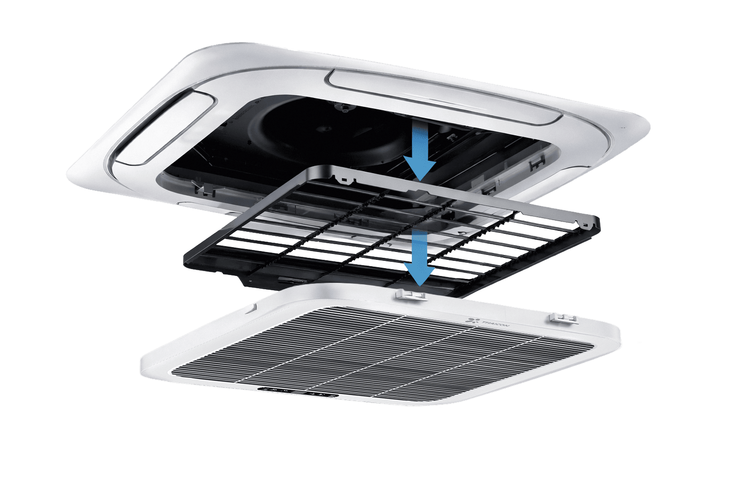 Инверторная сплит-система кассетного типа серии SYNERGY TL-PC140-FR4 (комплект)