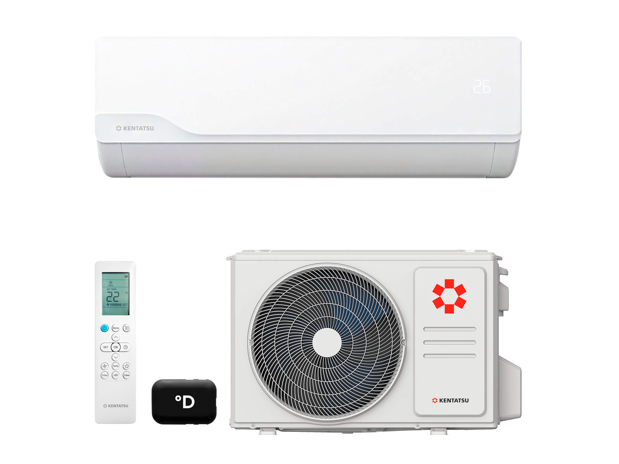 Сплит-система Kentatsu KSGKU26HZRN1/KSRKU26HZRN1 серия Kumo Inverter