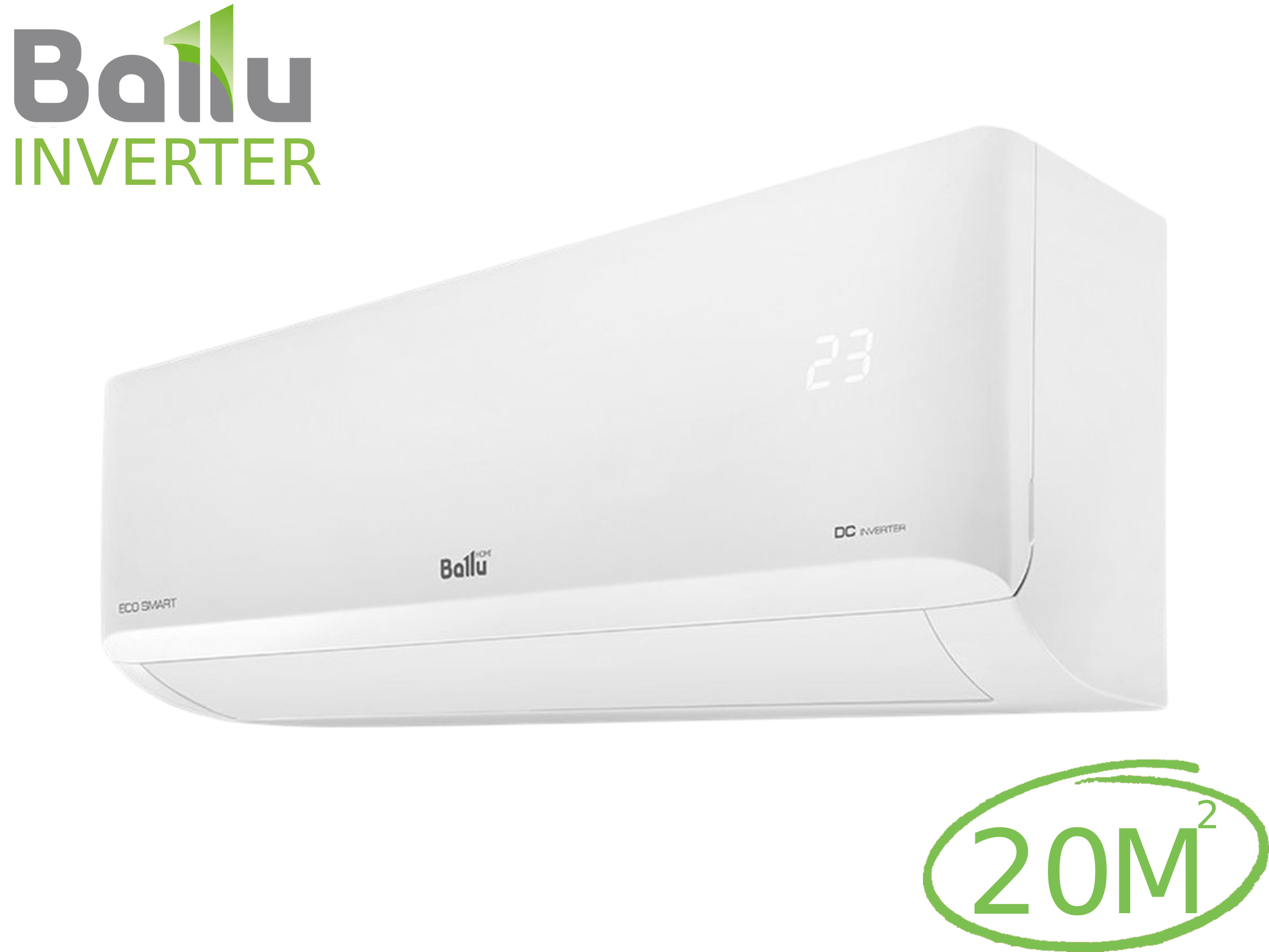 Сплит-система BALLU серии ECO SMART DC BSYI-08HN8_V4 Inverter комплект