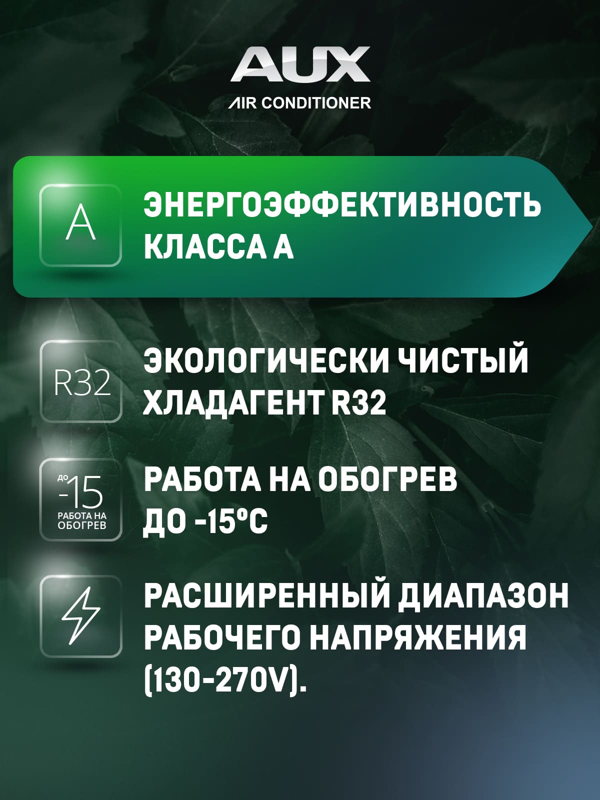 Сплит-система AUX серии Classic ASW-H12A4/BA-R2DI Inverter комплект
