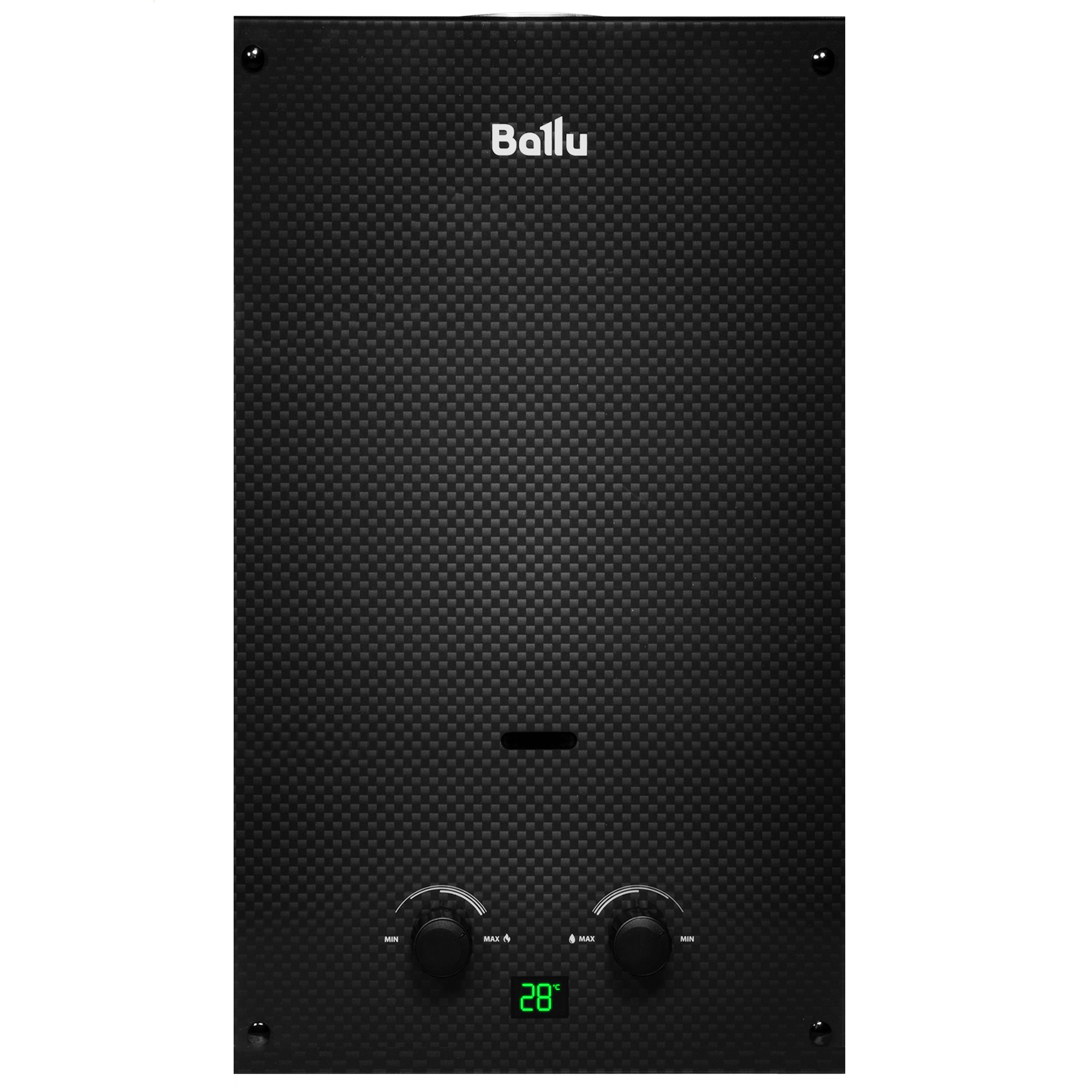 Колонка газовая Ballu GWH 10 Fiery Glass Carbon