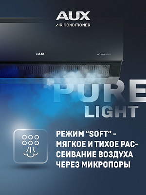Сплит-система AUX серии Black Art Progressive ASW-H09A4/CС-R2DI Inverter комплект