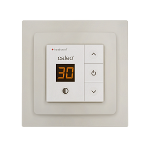 Терморегулятор CALEO 720 с адаптерами, встраиваемый цифровой, 3,5 кВт