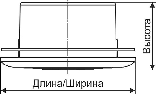 Решетка МВ 125 ПФс (АВS)