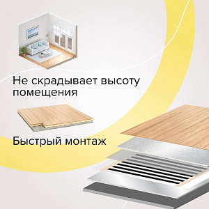 Теплый пол пленочный CALEO GOLD 230 Вт/м2 1 м2