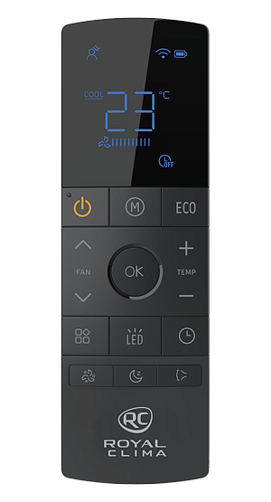 Внутренний блок настенного типа для мульти сплит-систем серии MULTI FLEXI VENTURO NERO Inverter RCI-VT09HN