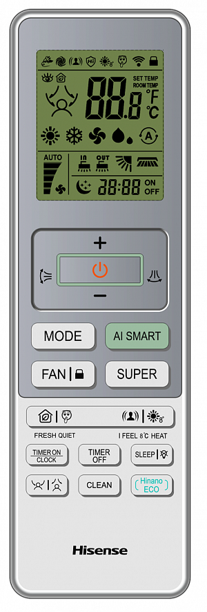Инверторная сплит-система серии VISION PRO SUPERIOR DC Inverter AS-18UW4RBVQH00 (комплект)