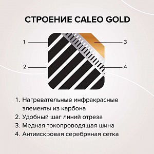 Теплый пол пленочный CALEO GOLD 230 Вт/м2 1 м2