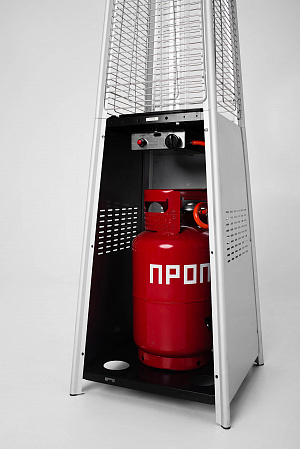 Уличный обогреватель JAX JOGH-13000PG (Пирамида) нерж.сталь