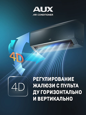 Сплит-система AUX серии Black Art Progressive ASW-H09A4/CС-R2DI Inverter комплект