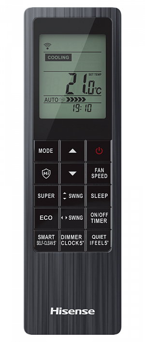 Бытовая сплит-система серии BLACK CRYSTAL Classic A AS-07HW4SYDTG035В (комплект)