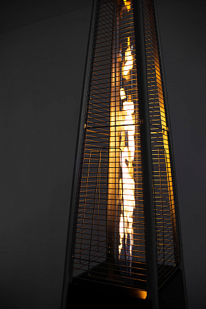 Уличный обогреватель JAX JOGH-13000PG (Пирамида) нерж.сталь