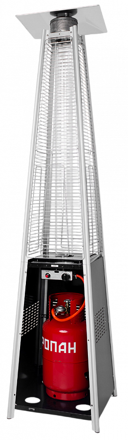 Уличный обогреватель JAX JOGH-11000 PNGB (Пирамида) черная