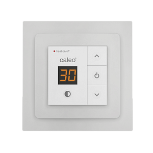 Терморегулятор CALEO 720 с адаптерами, встраиваемый цифровой, 3,5 кВт